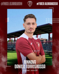 Giocatore-calcio-attaccante-Daniele-Torregrossa-Albignasego-stagione-2024-25