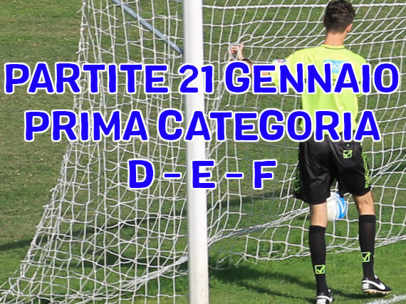 Partite-di-oggi-calcio-Prima-Categoria-Veneto-21-gennaio-2024