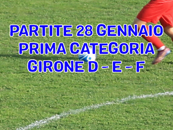 Partite-di-oggi-calcio-Prima-Categoria-Veneto-28-gennaio-2024