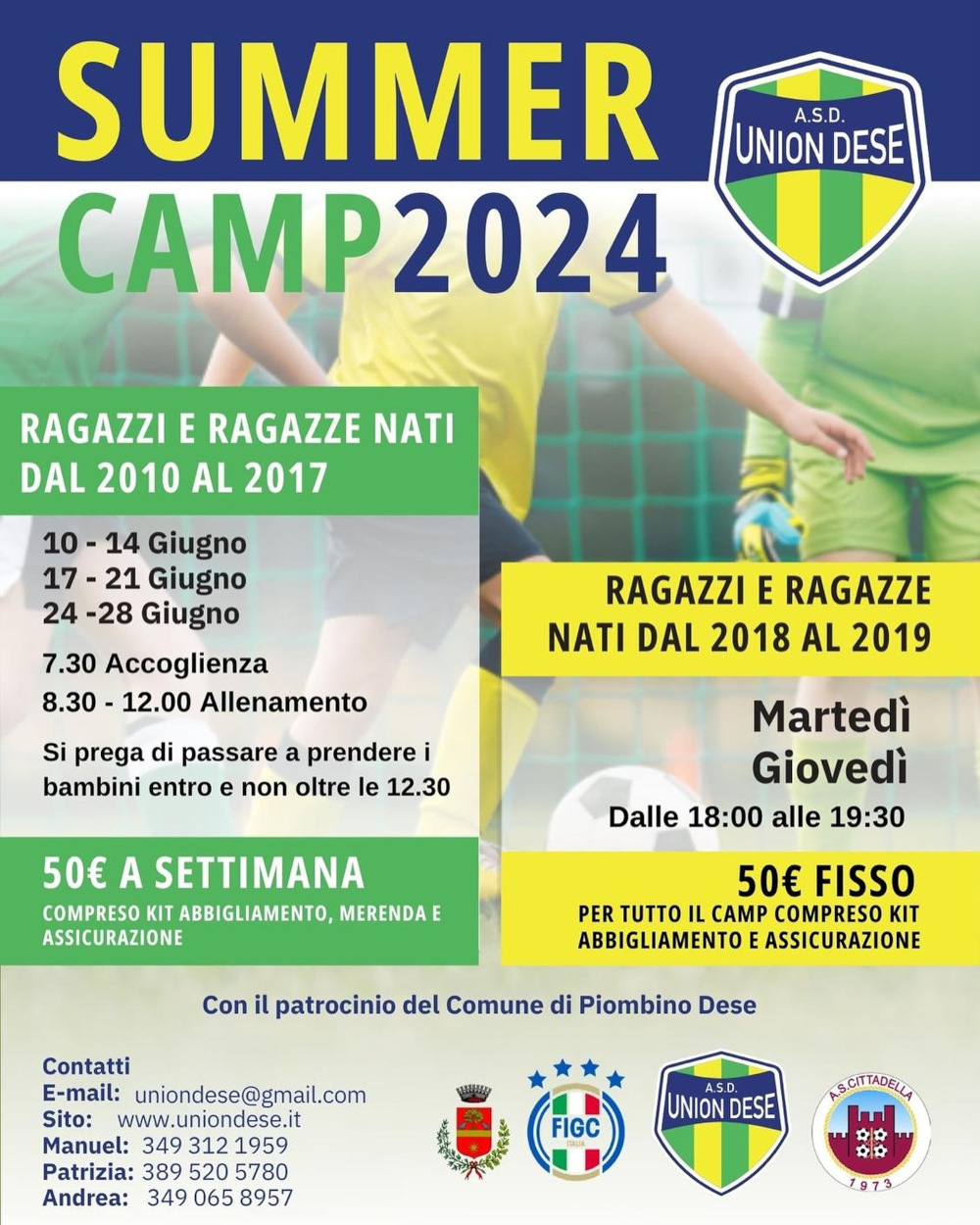 Piombino-Dese-Union-Dese-centri-estivi-calcio-estate-2024-camp-calcio-2