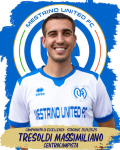 Giocatore-calcio-Massimiliano Tresoldi-centrocampista-Mestrino-United-Padova-Eccellenza