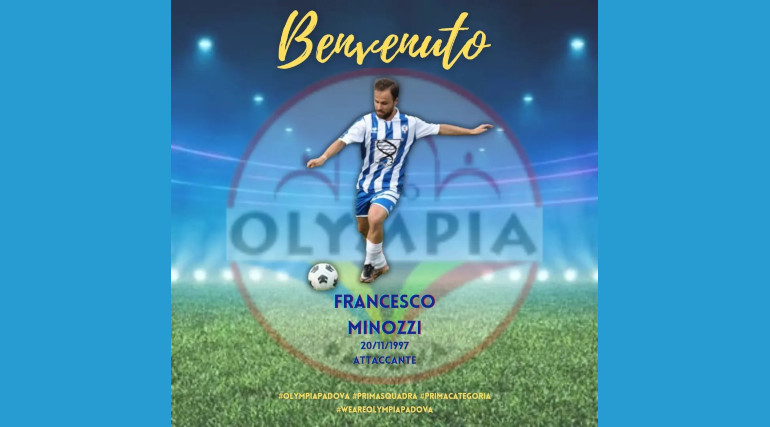 Olympia-Padova-stagione-2024-25-attaccante-Francesco Minozzi