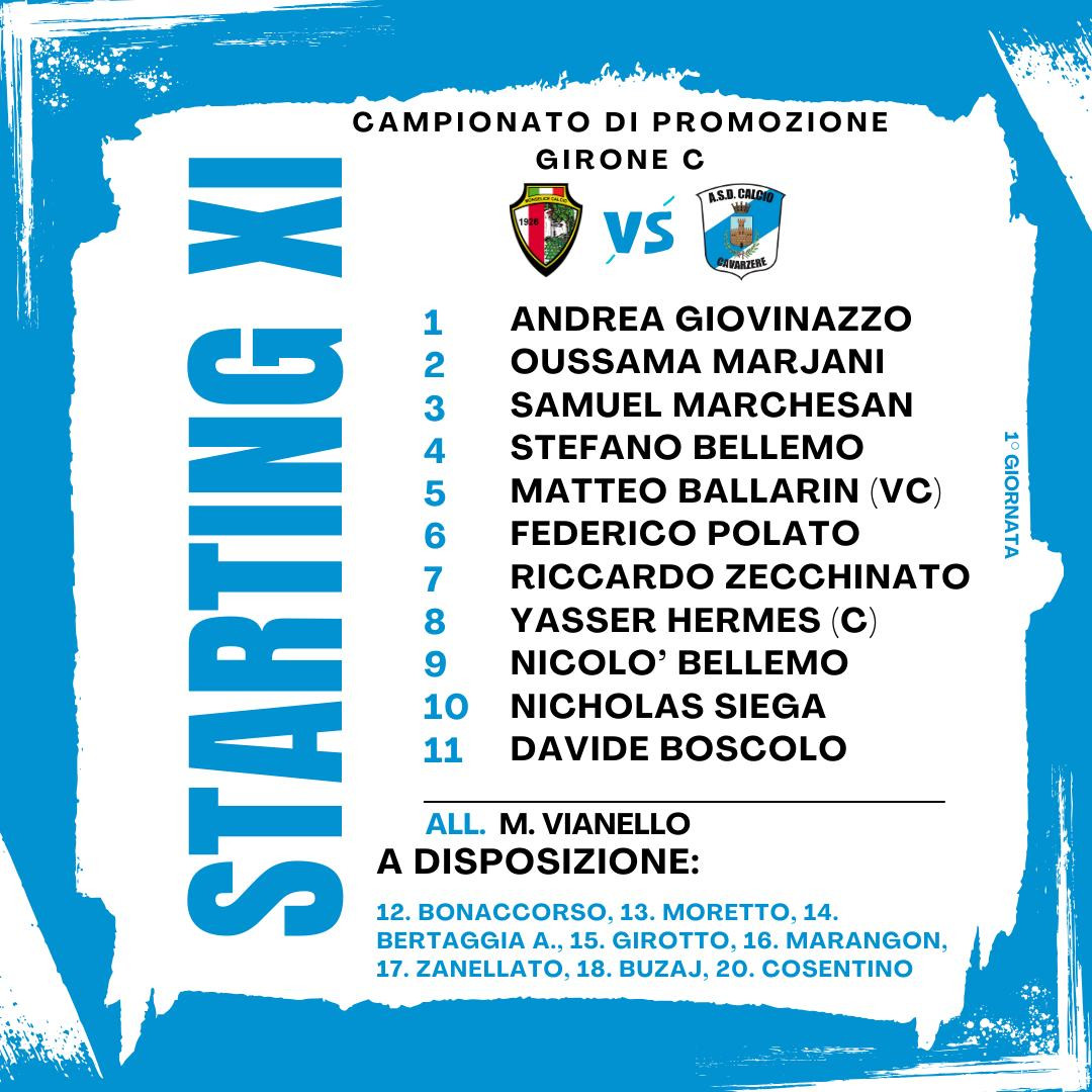 Formazione-Cavarzere-calcio-contro-Nuovo-Monselice-campionato-Promozione