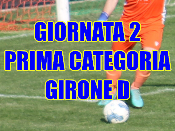 Risultati-marcatori-partite-Prima Categoria-Girone-D-giornata-2-stagione-2024-25-squadre-Padova