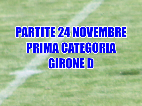 Partite-calcio-domenica-24-novembre-girone-D-Prima Categoria-Veneto