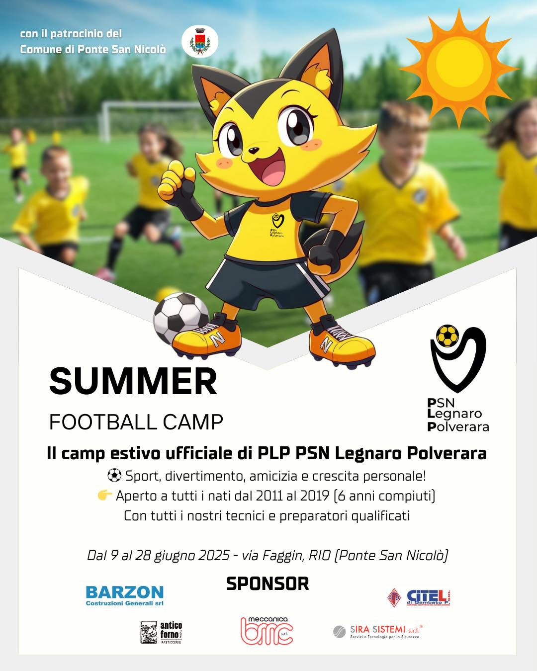 Locandina-Campo-estivo-calcio-2025-Legnaro