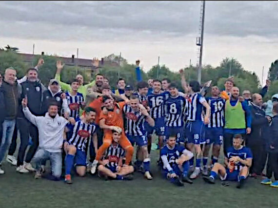 Il Due Stelle Brugine vince il girone M di Seconda Categoria e torna in Prima