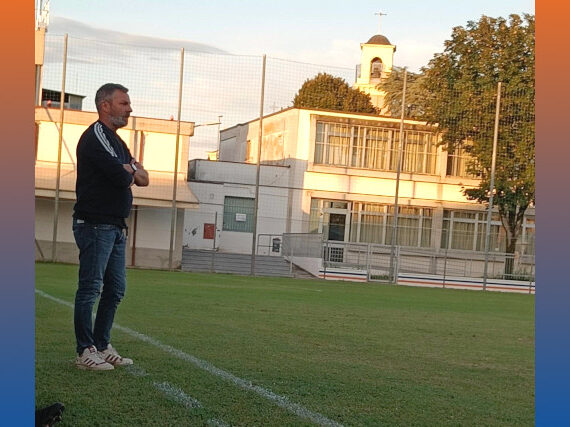 L’allenatore Alessandro Garbin confermato al Due Stelle Brugine