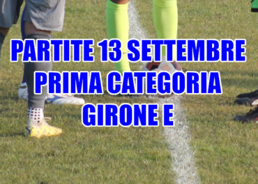 Prima Categoria Veneto girone E: Le partite di domenica 13 settembre