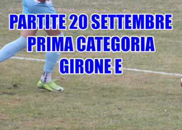Prima Categoria Veneto girone E: Le partite di domenica 20 settembre
