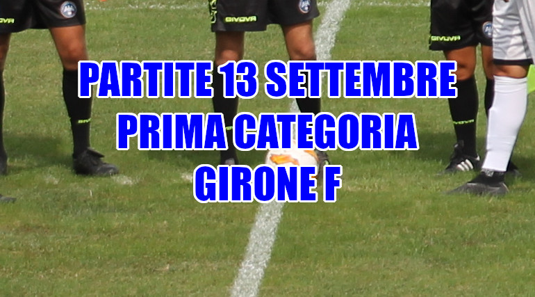 Prima Categoria Veneto girone F-Le partite di domenica 13 settembre