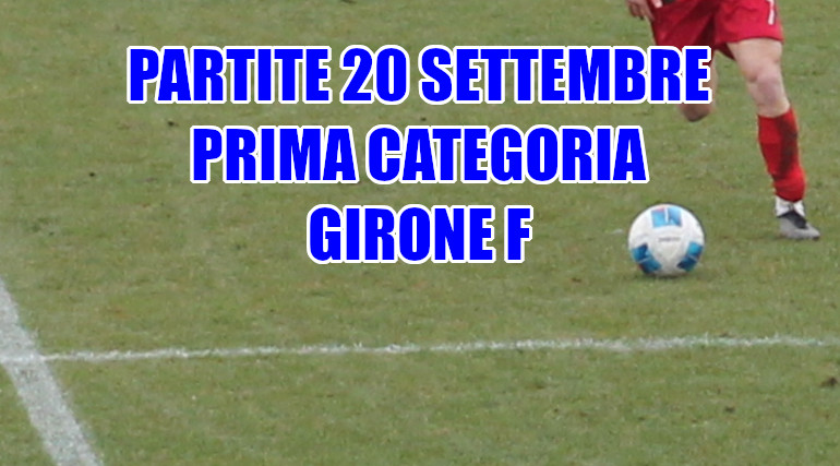 Prima Categoria Veneto girone F-Le partite di domenica 20 settembre